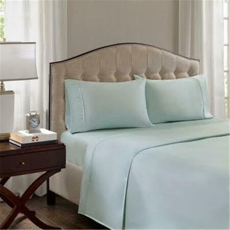 MADISON PARK Standard Size Cotton Blend Pillowcases, Seafoam MP21-4858